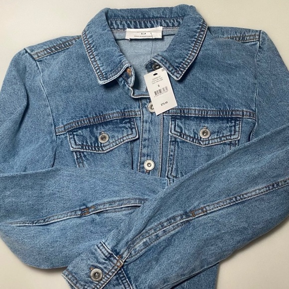 Blue Denim Mini Dress - Picture 6 of 6